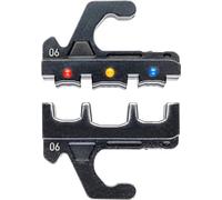 Knipex 97 39 06 Matrix Crimpaggio Terminals and Connectors Male Female Preisolati Head black
