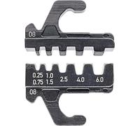 Knipex 97 39 08 "MultiCrimp" Crimping Dies for End Sleeves, Black