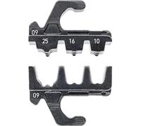 Knipex 97 39 09 "MultiCrimp" Crimping Dies for End Sleeves, Black, 10 - 25 mm