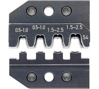 Knipex 97 49 54 Crimping Dies for Modular Plugs, Black
