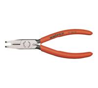 KNIPEX Crimping Pliers for Scotchlok Connectors with Side Cutter with Plastic Coating 155 mm, 97 50 01