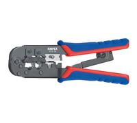 KNIPEX Crimping Pliers for Western Plugs with Multi-Component Handles 190 mm, 97 51 10