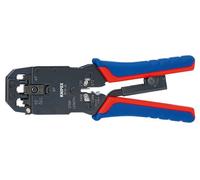 KNIPEX Crimping Pliers for Western Plugs with Multi-Component Handles 200 mm, 97 51 12