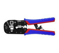 Knipex RJ45 Western Plugs Crimping Cutting Stripping Pliers, 97 51 13