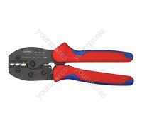 KNIPEX 97 52 36 SB PreciForce® Crimping Pliers, 0.5 6.0 mm² Capacity,