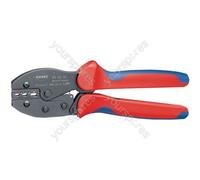 Knipex 97 52 36SB Preciforce Crimping Pliers, 0.5 - 6.0mm, 220mm