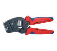KNIPEX Self-Adjusting Crimping Pliers for Wire Ferrules with Front Loading, 0.08-16 mm², Square Compression, Crimping Tool, Wire Crimper, 97 53 09