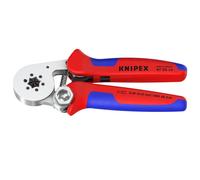 Knipex 97 55 14 Sb Self-Adjusting Crimping Pliers 2 X 6 Mm² 180Mm Pk 1 26144
