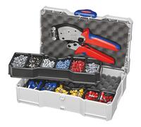 Knipex 97 90 13 Crimp Assortment For Wire Ferrules With Plastic Collars 1 X 97 90 00 1 X 97 53 18 9 X Wire Ferrule Sets Pk 1 26147