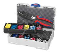 KNIPEX 97 90 25 Crimp Assortment for Cable Connectors, 1 x 97 22 240, 13 Parts,