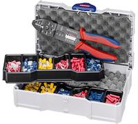 Knipex 97 90 26 Crimp Assortments with Grip Plier, Multi-Colour