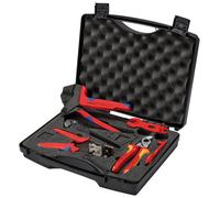 Knipex 97 91 04 V01 Photovoltaics Tool Kit for solar cable connectors MC4 (Multi-Contact)