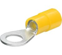 Knipex 97 99 179 Eye Type Insulated Cable Connectors, Yellow, 8 mm