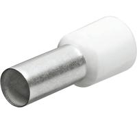 Knipex 97 99 330 End Sleeves/Ferrules with Collar for 0.5 mm, White, 14 mm, Set of 200 Piece