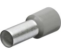 Knipex 97 99 335 End Sleeves/Ferrules with Collar for 4 mm, Grey, 17 mm, Set of 200 Piece