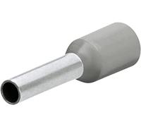 Knipex 97 99 355 End Sleeves/Ferrules with Collar for 4 mm, Grey, 20 mm, Set of 200 Piece