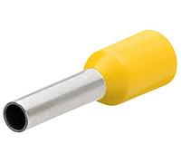 Knipex 97 99 359 End Sleeves/Ferrules with Collar for 25 mm, Yellow, 32 mm, Set of 50 Piece