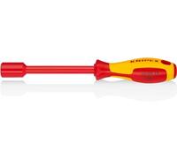Knipex 98 03 13 Nut Drivers with Screwdriver Handle, Multi-Colour, 13 mm
