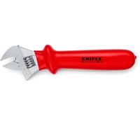 Knipex 98 07 250 Adjustable Wrench, Red/Silver, 250 mm