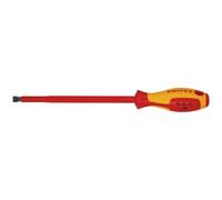 KNIPEX 98 20 10 VDE Insulated Slotted Screwdriver, 10.0 x 200mm