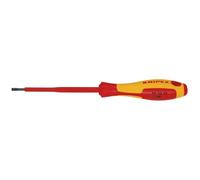 KNIPEX 98 20 35 VDE Insulated Slotted Screwdriver, 3.5 x 100mm