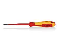 Knipex 98 20 40 Sl Vde Insulated Slotted Screwdriver 4.0 X 100Mm - Slim each 1 72387