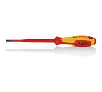 Knipex 98 20 55 Sl Vde Insulated Slotted Screwdriver, 5.5 X 100mm - Slim 72391