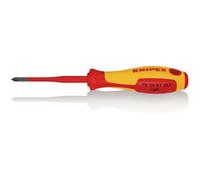 Knipex 98 24 01 Sls Vde Insulated Plus/minus Screwdriver, Ph/s1 X 80mm 28055