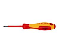 Knipex 98 25 00 VDE Insulated Pozidriv® Screwdriver, Pz0 x 60mm