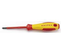 Knipex 98 25 01 VDE Insulated Pozi Pozidriv Screwdriver PZ 1 PZ1