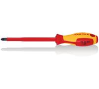 Knipex 98 25 03 VDE Insulated Pozi Screwdriver PZ3 x 150mm
