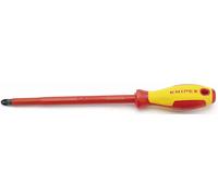 Knipex 98 25 04 VDE Insulated Pozi Pozidriv Screwdriver PZ 4 PZ4