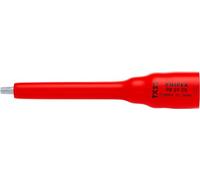 Knipex 98 29 25 Socket Spanner, Double Hexagon, 123 mm
