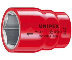 Knipex 98 37 12 S Range VDE Insulated 12mm Socket 3/8 Drive