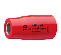 Knipex 98 47 10 1/2" Drive VDE Inuslated Hexagon Socket 10mm