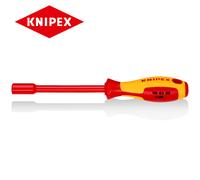 Knipex 980308 VDE Insulated 8mm M5 Nut Driver Spinner With Screwdriver Handle