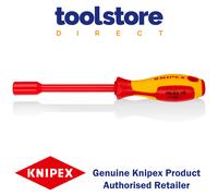 Knipex 98 03 10 VDE Insulated 10mm M6 Nut Driver Spinner Screwdriver