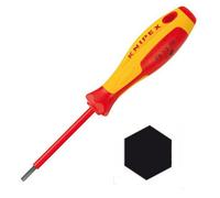 Knipex 981330 98 13 30 Vde Hexagon Screwdriver For Socket Screws 3.0mm