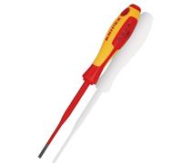 Knipex 982035SL VDE Slim Slotted Screwdriver 1000V 3.5mm x 202mm