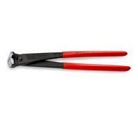 KNIPEX 99 11 300 High-Leverage Concreters' Nipper, 300 mm - 25% Less Effort, Extra-Slim for Deep Rods, Twists & Cuts Binding Wire in One Pass