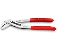 KNIPEX Alligator Water Pump Pliers Chrome-Plated 180 mm, 88 03 180 | With Non-Slip Plastic Coating