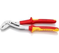 Knipex Alligator® Water Pump Pliers chrome-plated, insulated with multi-component grips, VDE-tested 250 mm (self-service card/blister) 88 06 250 SB