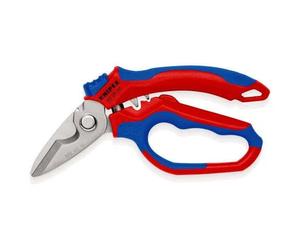 Knipex Angled Electricians Shears Scissors 160mm Multi Component Grips