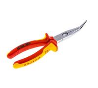 Knipex Angled Needle Nose Pliers 200 mm VDE Tested Up To 1000V