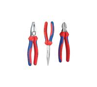 KNIPEX Assembly Pack Plier Set 3 Piece in Red Knipex Red