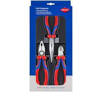 KNIPEX 00 20 11 "Assembly" Plier, Multi-Colour, Set of 3 Piece