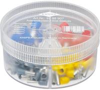 KNIPEX Assortment Boxes with 100 Insulated Wire Ferrules 4 Parts, 97 99 907
