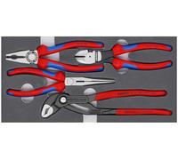Knipex Basic Pliers Set In Foam Tray 5 Pieces 00 20 01 V15