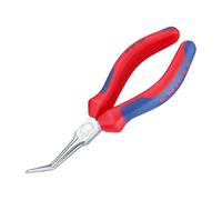 Flat Nose Pliers (Needle-Nose Pliers) chrome-plated, with multi-component grips 160 mm 31 25 160