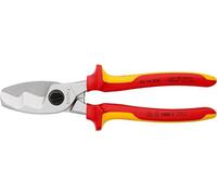 KNIPEX Cable Shears (200 mm) 95 16 200 SB (Product on self-Service Card/in a Blister) VDE-Tested, Multi-Colour